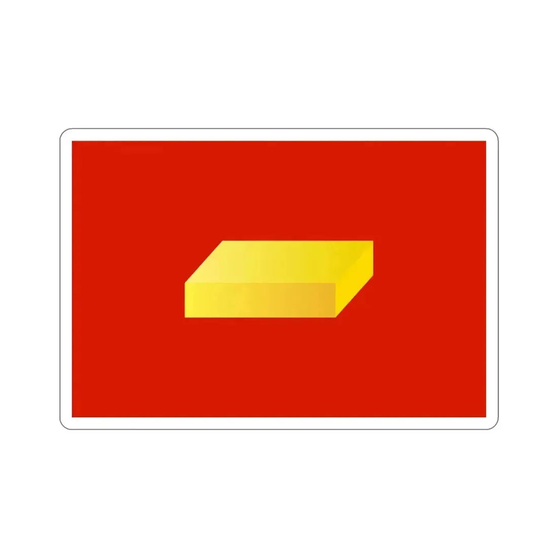 Flag of Shuya Russia STICKER Vinyl Die-Cut Decal - The Sticker Space