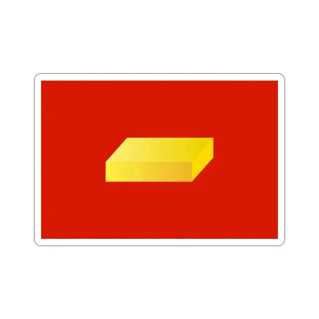 Flag of Shuya Russia STICKER Vinyl Die-Cut Decal - The Sticker Space