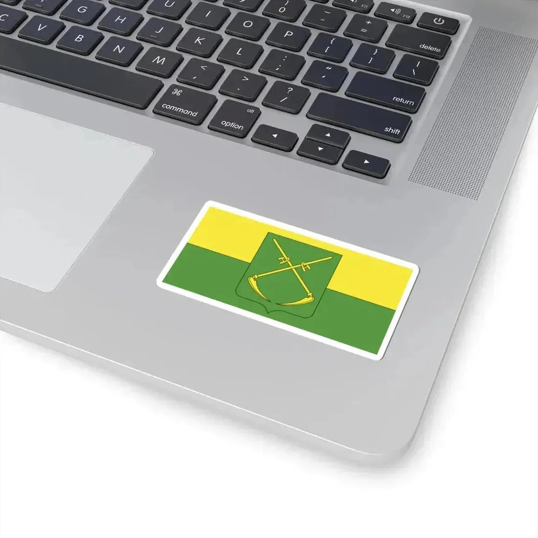 Flag of Sianno (Belarus) STICKER Vinyl Kiss-Cut Decal - The Sticker Space