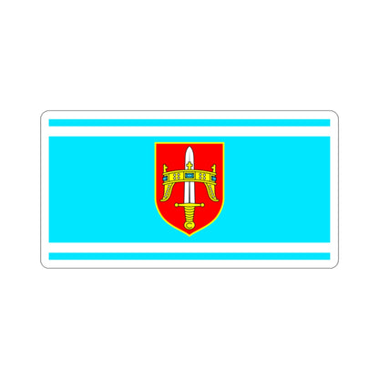 Flag of Šibenik Knin County Croatia STICKER Vinyl Die-Cut Decal-2 Inch-The Sticker Space