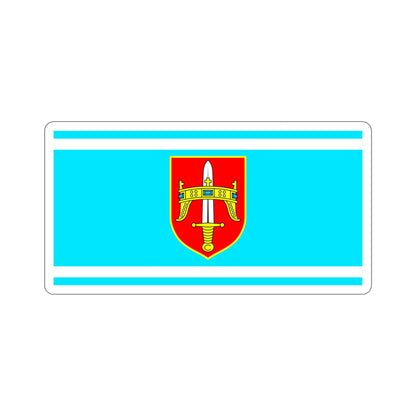 Flag of Šibenik Knin County Croatia STICKER Vinyl Die-Cut Decal-3 Inch-The Sticker Space