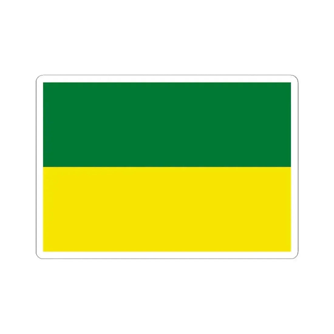 Flag of Sicaya Bolivia (Bolivia) STICKER Vinyl Kiss-Cut Decal 3 Inch White - The Sticker Space