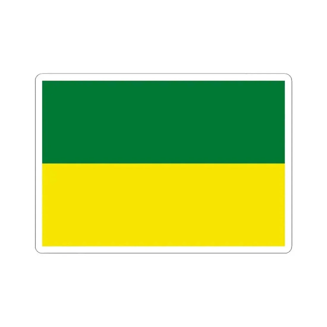 Flag of Sicaya Bolivia (Bolivia) STICKER Vinyl Kiss-Cut Decal 4 Inch White - The Sticker Space