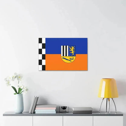 Flag of Siegen Wittgenstein Germany - Canvas Wall Art - The Sticker Space