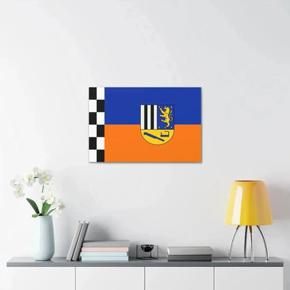 Flag of Siegen Wittgenstein Germany - Canvas Wall Art - The Sticker Space