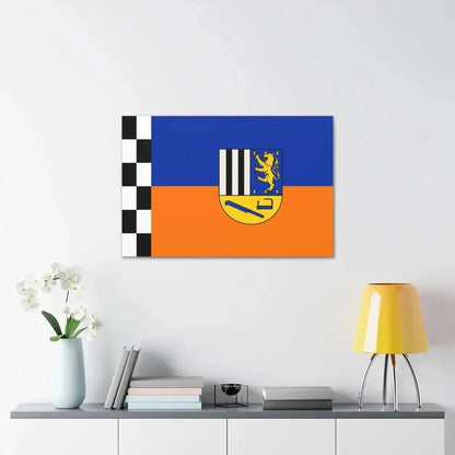 Flag of Siegen Wittgenstein Germany - Canvas Wall Art - The Sticker Space