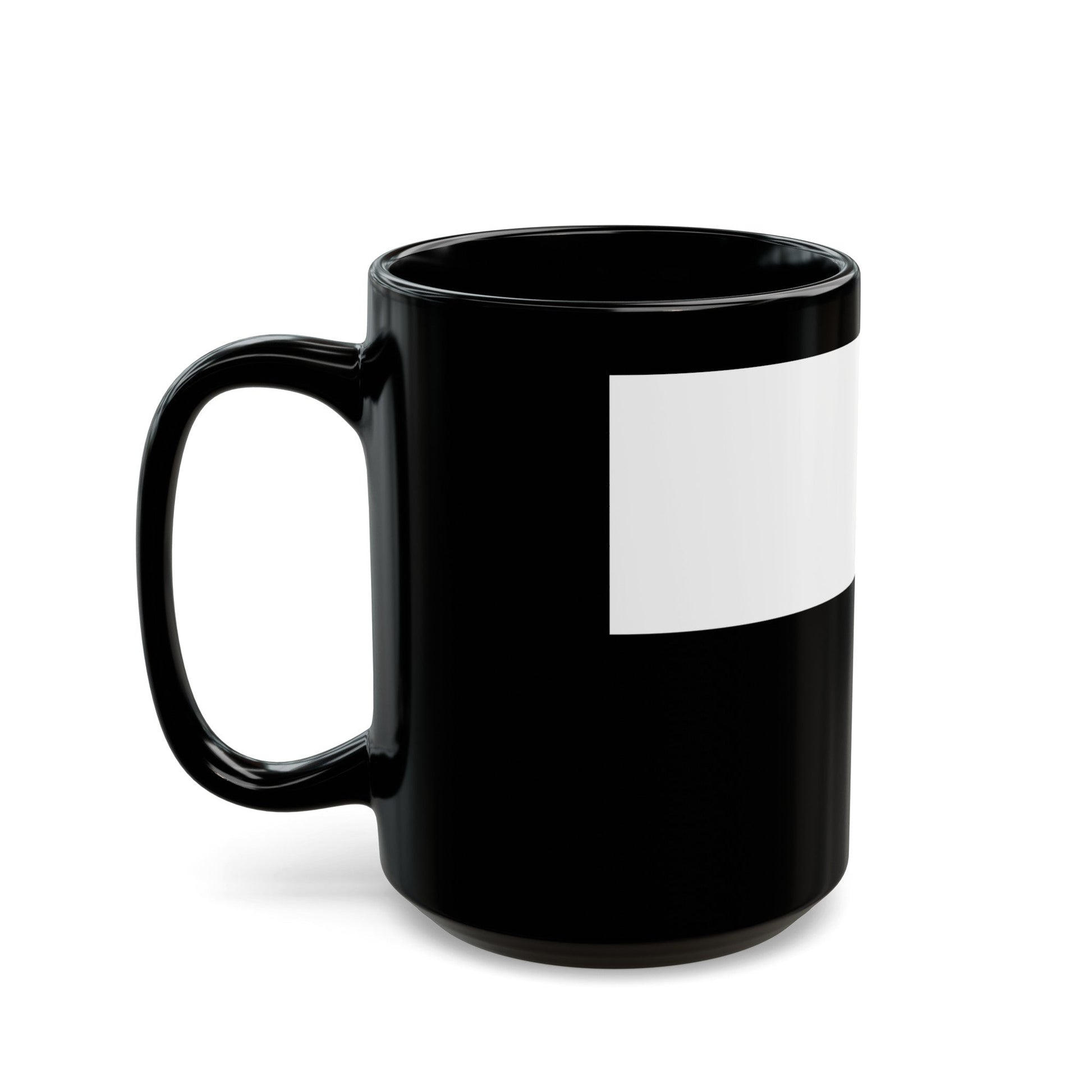 Flag of Siena Italy - Black Coffee Mug-The Sticker Space