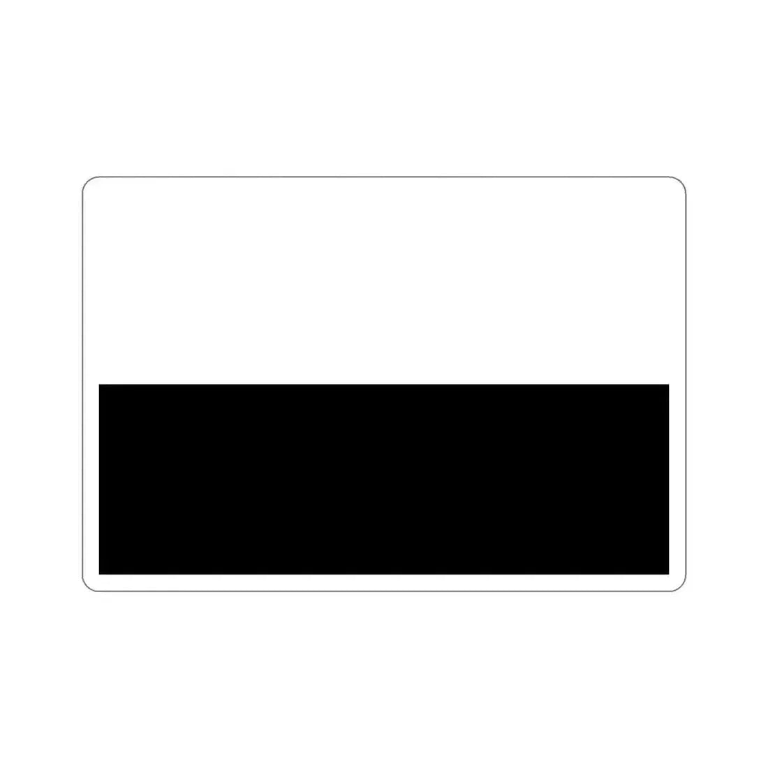 Flag of Siena Italy STICKER Vinyl Die-Cut Decal 4 Inch - The Sticker Space