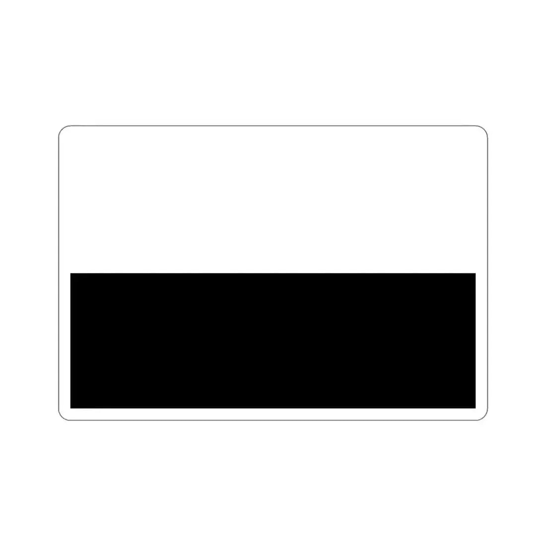 Flag of Siena Italy STICKER Vinyl Die-Cut Decal 5 Inch - The Sticker Space