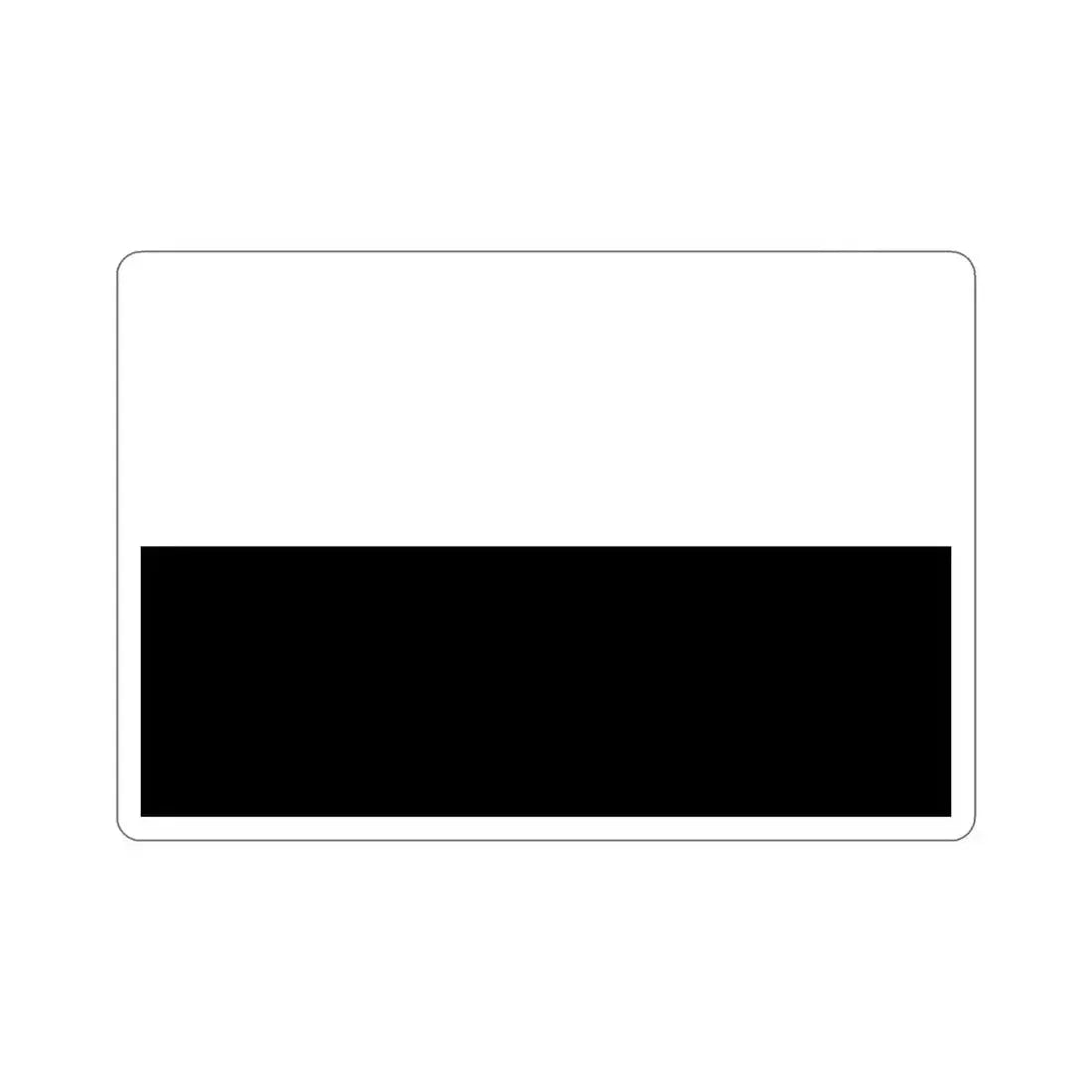 Flag of Siena Italy STICKER Vinyl Die-Cut Decal 6 Inch - The Sticker Space