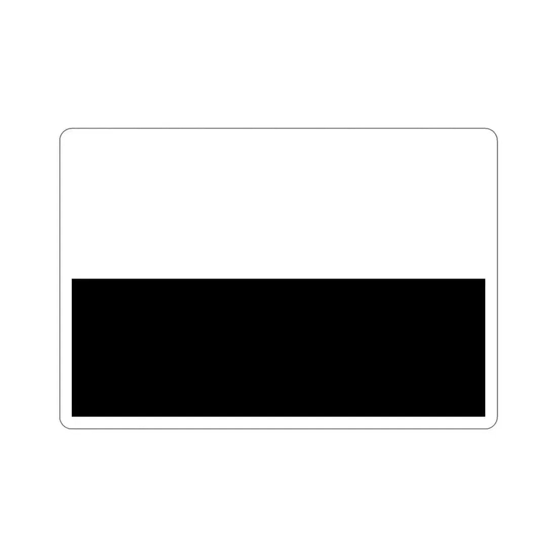 Flag of Siena Italy STICKER Vinyl Die-Cut Decal - The Sticker Space