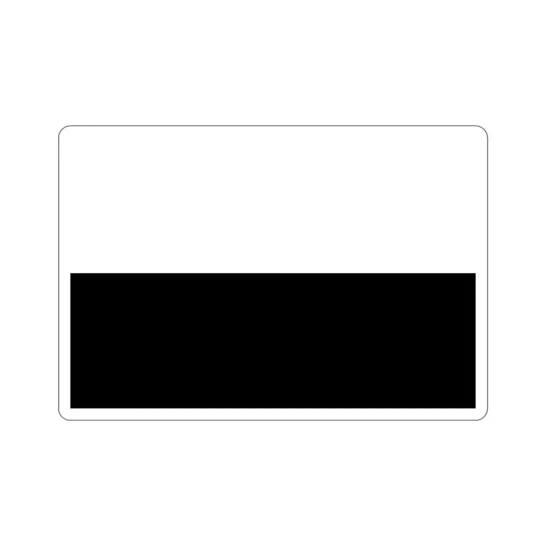 Flag of Siena Italy STICKER Vinyl Die-Cut Decal - The Sticker Space