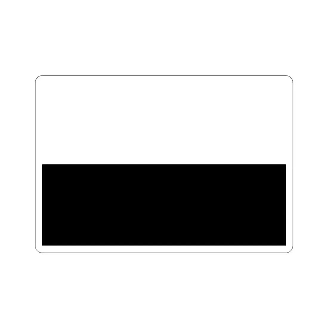 Flag of Siena Italy STICKER Vinyl Die-Cut Decal - The Sticker Space