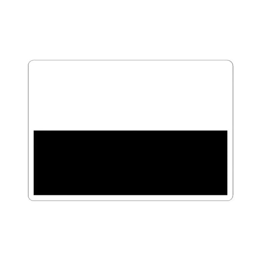 Flag of Siena Italy - STICKER Vinyl Kiss-Cut Decal 2 Inch White - The Sticker Space