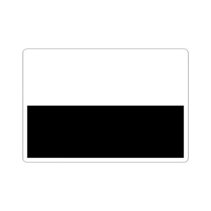 Flag of Siena Italy - STICKER Vinyl Kiss-Cut Decal 3 Inch White - The Sticker Space