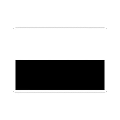 Flag of Siena Italy - STICKER Vinyl Kiss-Cut Decal 4 Inch White - The Sticker Space