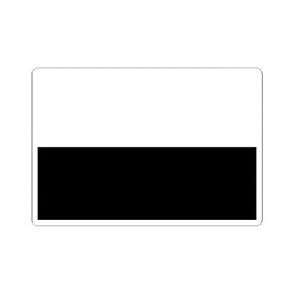 Flag of Siena Italy - STICKER Vinyl Kiss-Cut Decal 6 Inch White - The Sticker Space