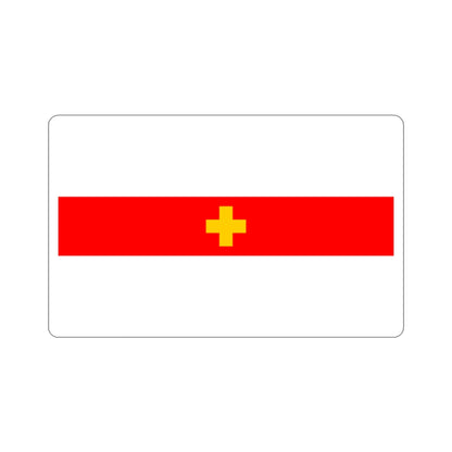 Flag of Siġġiewi 1993 to 2001 Malta STICKER Vinyl Die-Cut Decal-2 Inch-The Sticker Space