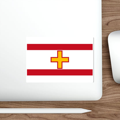 Flag of Siġġiewi Malta STICKER Vinyl Die-Cut Decal-The Sticker Space