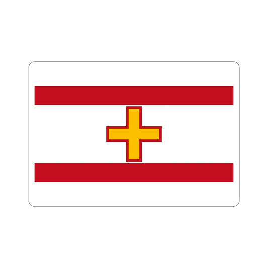 Flag of Siġġiewi Malta STICKER Vinyl Die-Cut Decal-6 Inch-The Sticker Space