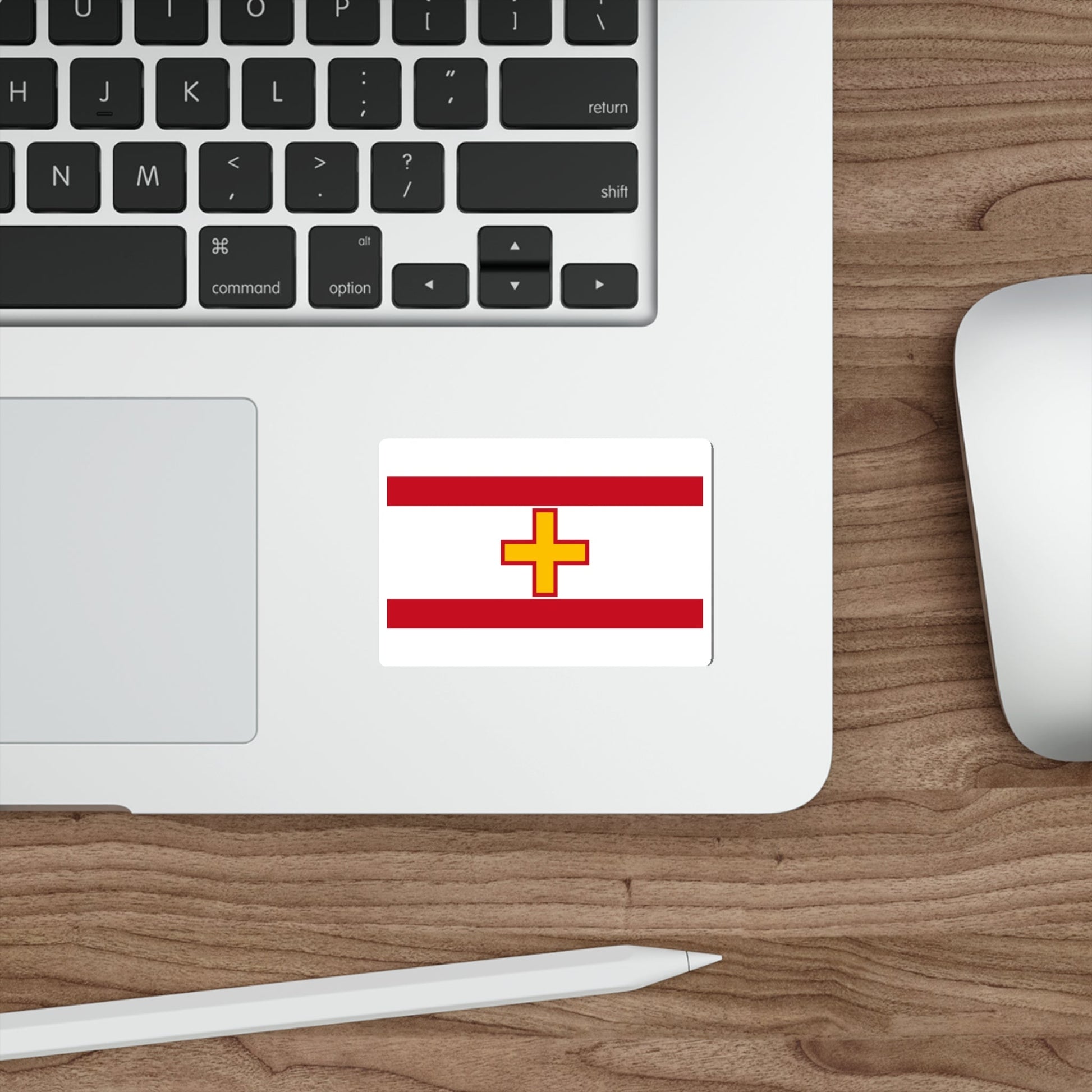 Flag of Siġġiewi Malta STICKER Vinyl Die-Cut Decal-The Sticker Space