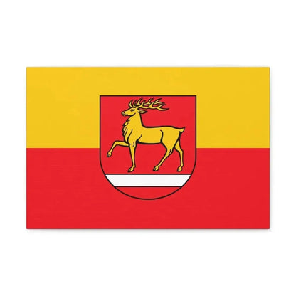 Flag of Sigmaringen Germany - Canvas Wall Art - The Sticker Space