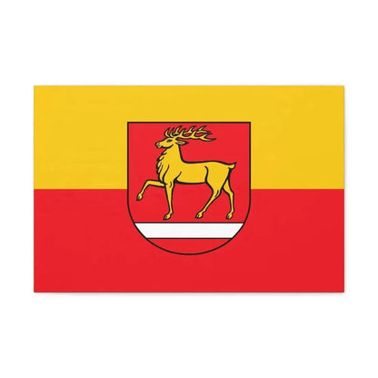 Flag of Sigmaringen Germany - Canvas Wall Art - The Sticker Space
