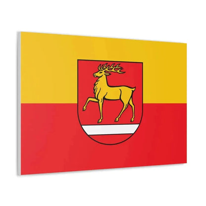 Flag of Sigmaringen Germany - Canvas Wall Art - The Sticker Space