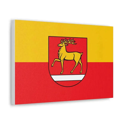 Flag of Sigmaringen Germany - Canvas Wall Art - The Sticker Space