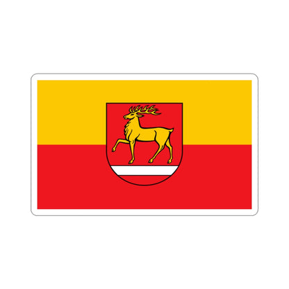 Flag of Sigmaringen Germany STICKER Vinyl Die-Cut Decal-2 Inch-The Sticker Space