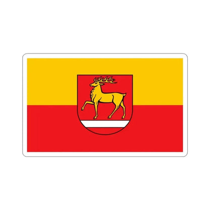 Flag of Sigmaringen Germany STICKER Vinyl Die-Cut Decal 2 Inch - The Sticker Space