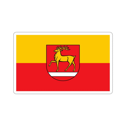 Flag of Sigmaringen Germany STICKER Vinyl Die-Cut Decal-3 Inch-The Sticker Space