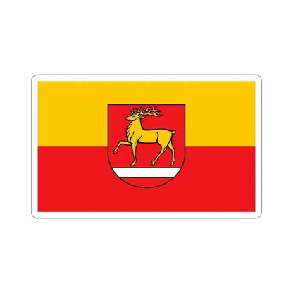 Flag of Sigmaringen Germany STICKER Vinyl Die-Cut Decal 5 Inch - The Sticker Space
