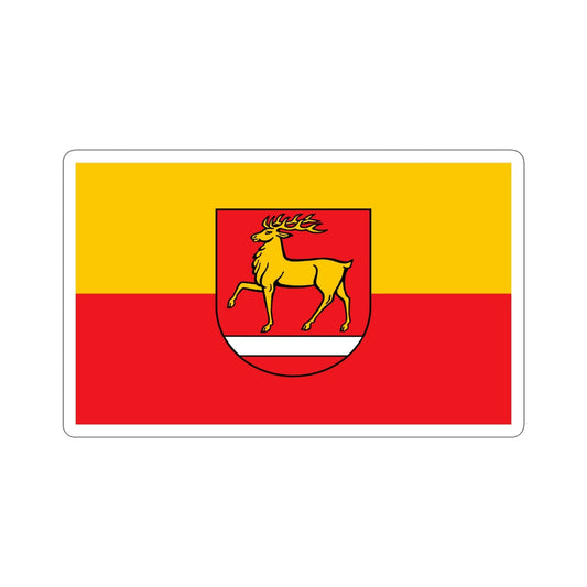 Flag of Sigmaringen Germany STICKER Vinyl Die-Cut Decal-6 Inch-The Sticker Space