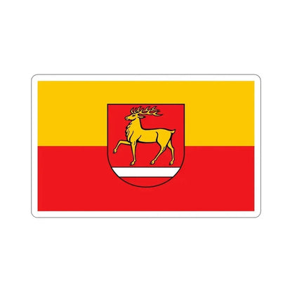 Flag of Sigmaringen Germany STICKER Vinyl Die-Cut Decal 6 Inch - The Sticker Space
