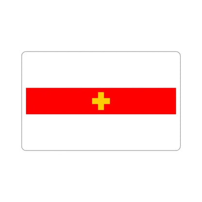 Flag of Siġġiewi 1993 to 2001 Malta STICKER Vinyl Die-Cut Decal 4 Inch - The Sticker Space