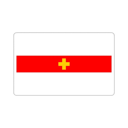Flag of Siġġiewi 1993 to 2001 Malta STICKER Vinyl Die-Cut Decal 6 Inch - The Sticker Space