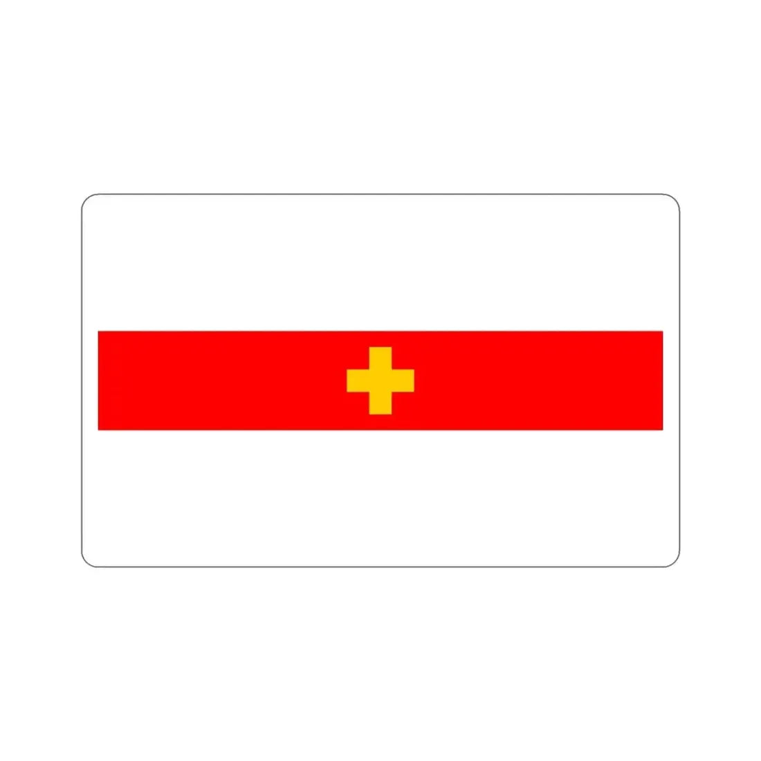 Flag of Siġġiewi 1993 to 2001 Malta STICKER Vinyl Die-Cut Decal - The Sticker Space