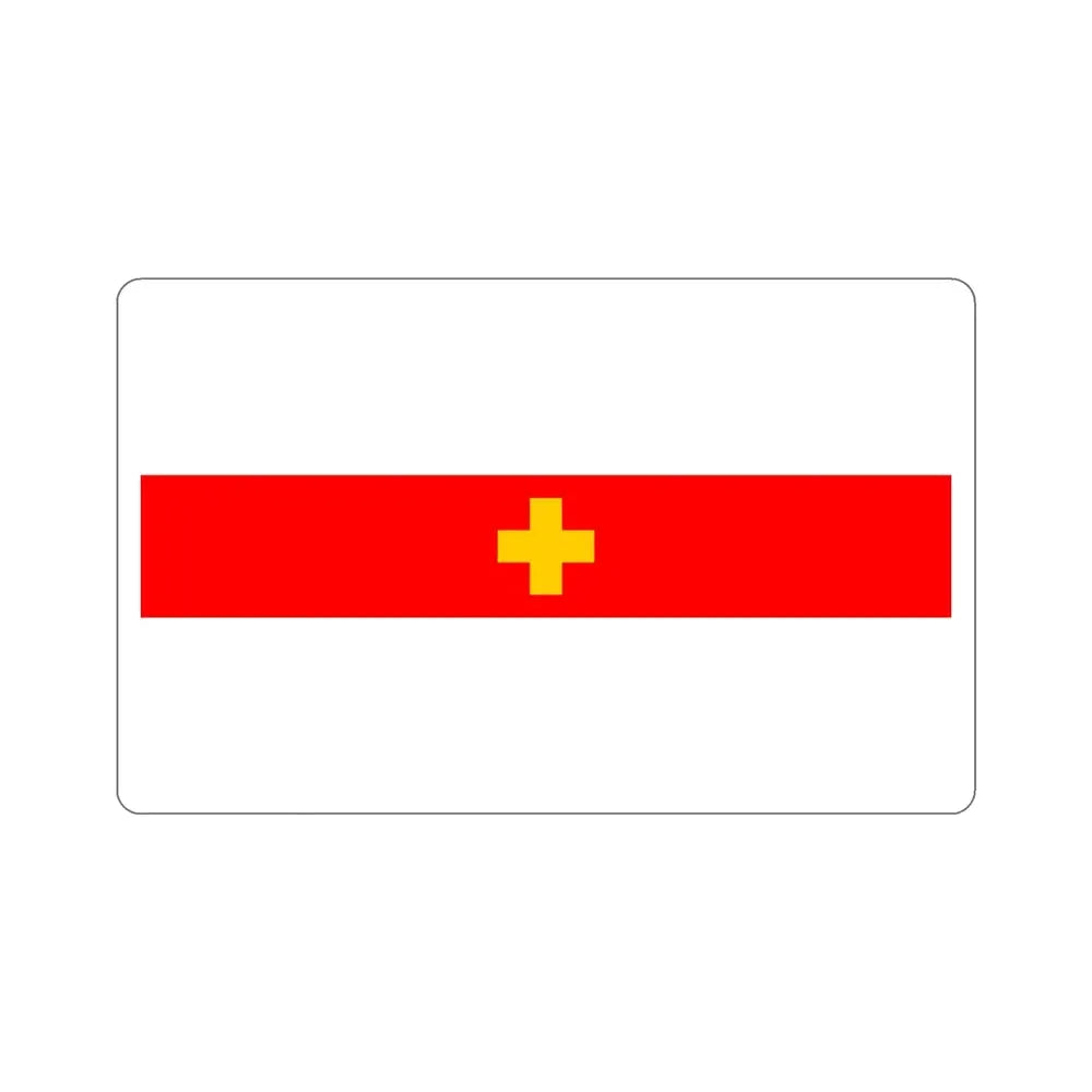 Flag of Siġġiewi 1993 to 2001 Malta STICKER Vinyl Die-Cut Decal - The Sticker Space
