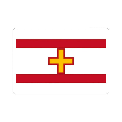 Flag of Siġġiewi Malta STICKER Vinyl Die-Cut Decal 3 Inch - The Sticker Space