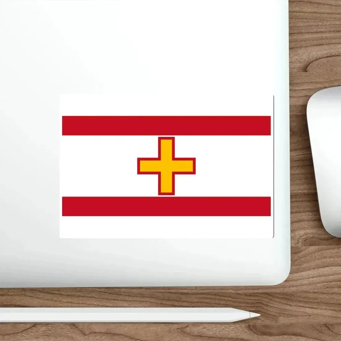 Flag of Siġġiewi Malta STICKER Vinyl Die-Cut Decal - The Sticker Space