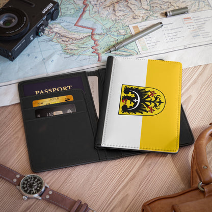 Flag of Silesia and Lower Silesia Germany - Passport Holder