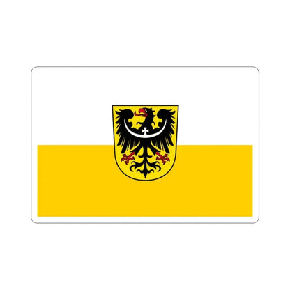 Flag of Silesia and Lower Silesia Germany STICKER Vinyl Die-Cut Decal 2 Inch - The Sticker Space