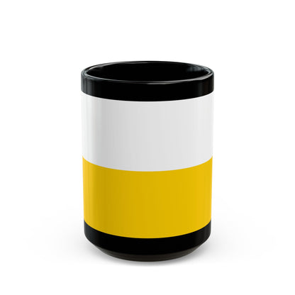 Flag of Silesia Germany - Black Coffee Mug-15oz-The Sticker Space