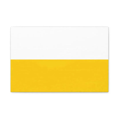 Flag of Silesia Germany - Canvas Wall Art 18″ x 12″ 1.25" - The Sticker Space