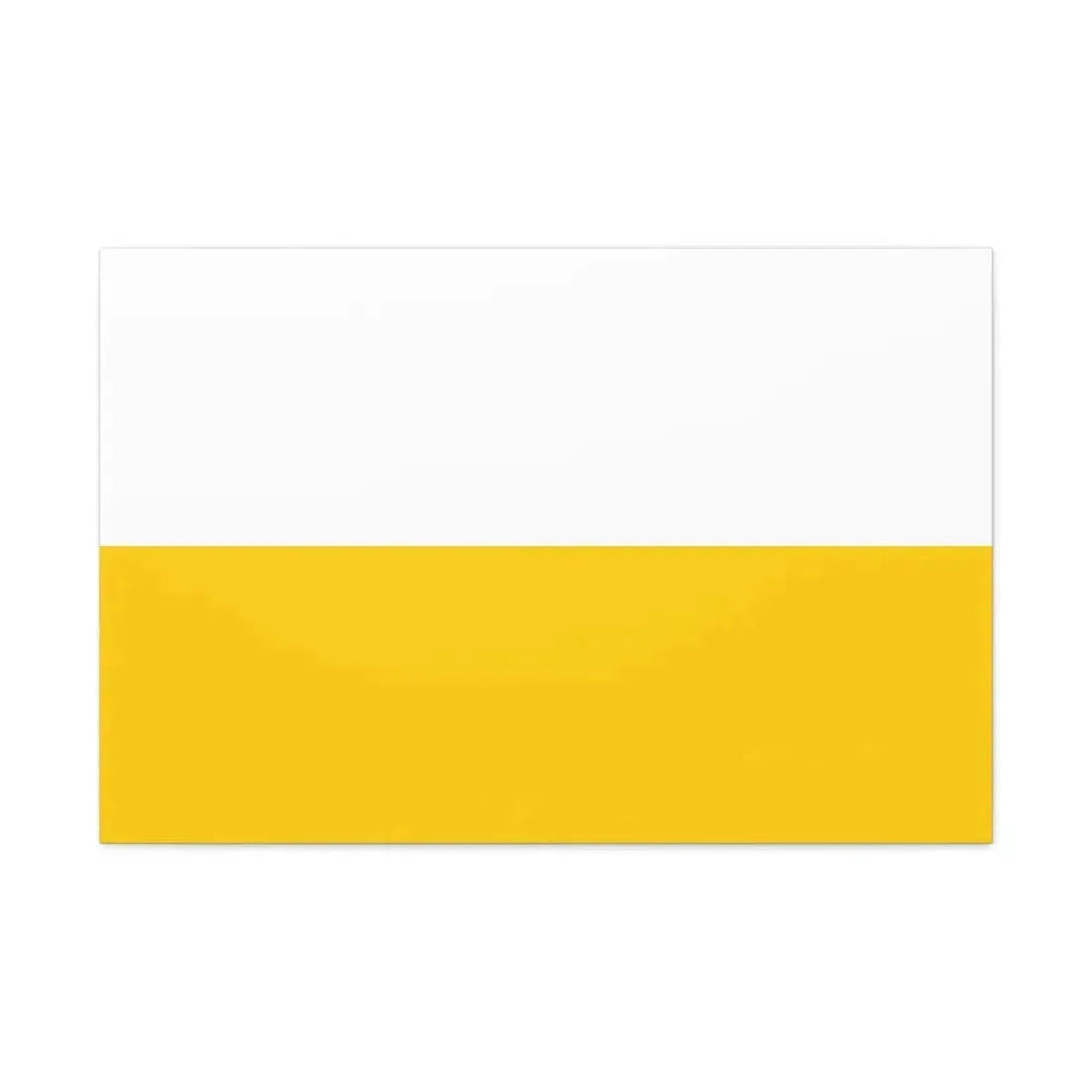 Flag of Silesia Germany - Canvas Wall Art 36" x 24" 1.25" - The Sticker Space