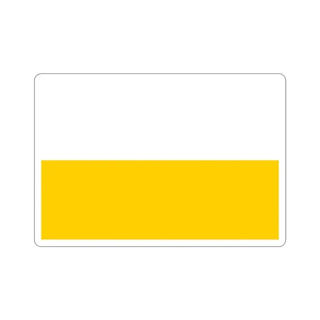 Flag of Silesia Germany STICKER Vinyl Die-Cut Decal 2 Inch - The Sticker Space