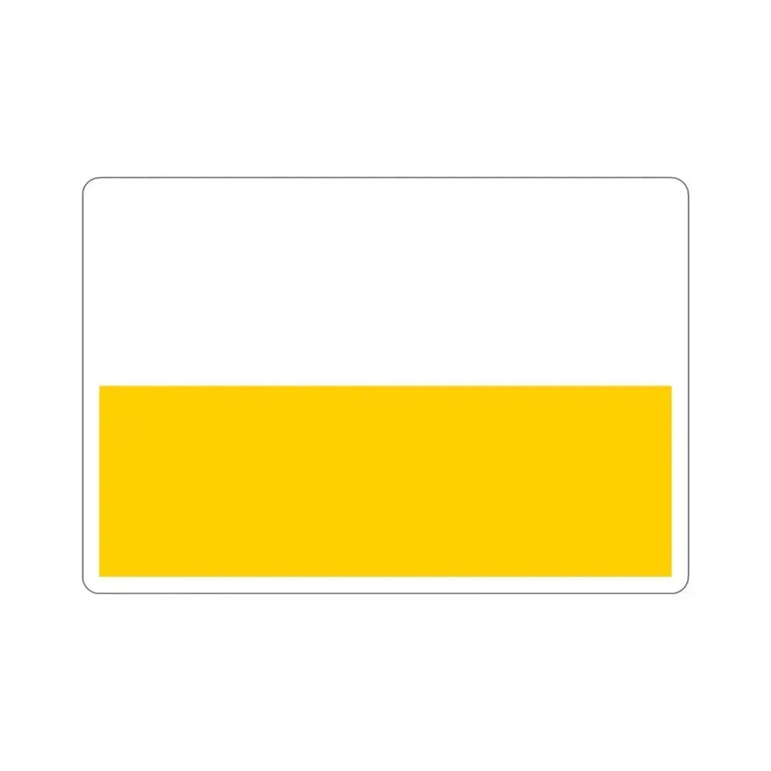 Flag of Silesia Germany STICKER Vinyl Die-Cut Decal 6 Inch - The Sticker Space