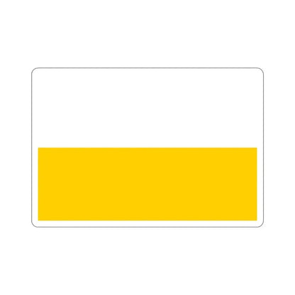 Flag of Silesia Germany STICKER Vinyl Die-Cut Decal 6 Inch - The Sticker Space