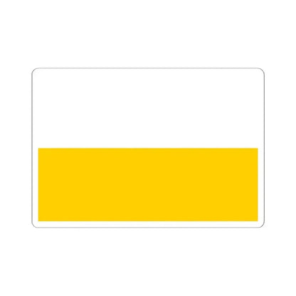 Flag of Silesia Germany - STICKER Vinyl Kiss-Cut Decal 6 Inch White - The Sticker Space